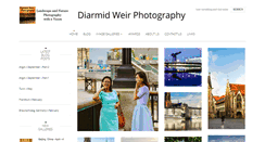 Desktop Screenshot of diarmidweirphotography.co.uk